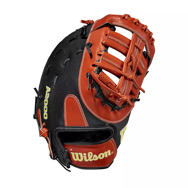 Wilson 12.5'' 1620 A2000 SuperSkin™ Series First Base Mitt w/ Spin Control™ - Image 10